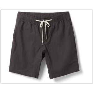 NEW Vuori Ripstop Shorts Stretch Zip Pockets Outdoors Hiking V370 CHARCO…